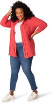 YESTA April Short Vest - Summer Red - maat 2(50)