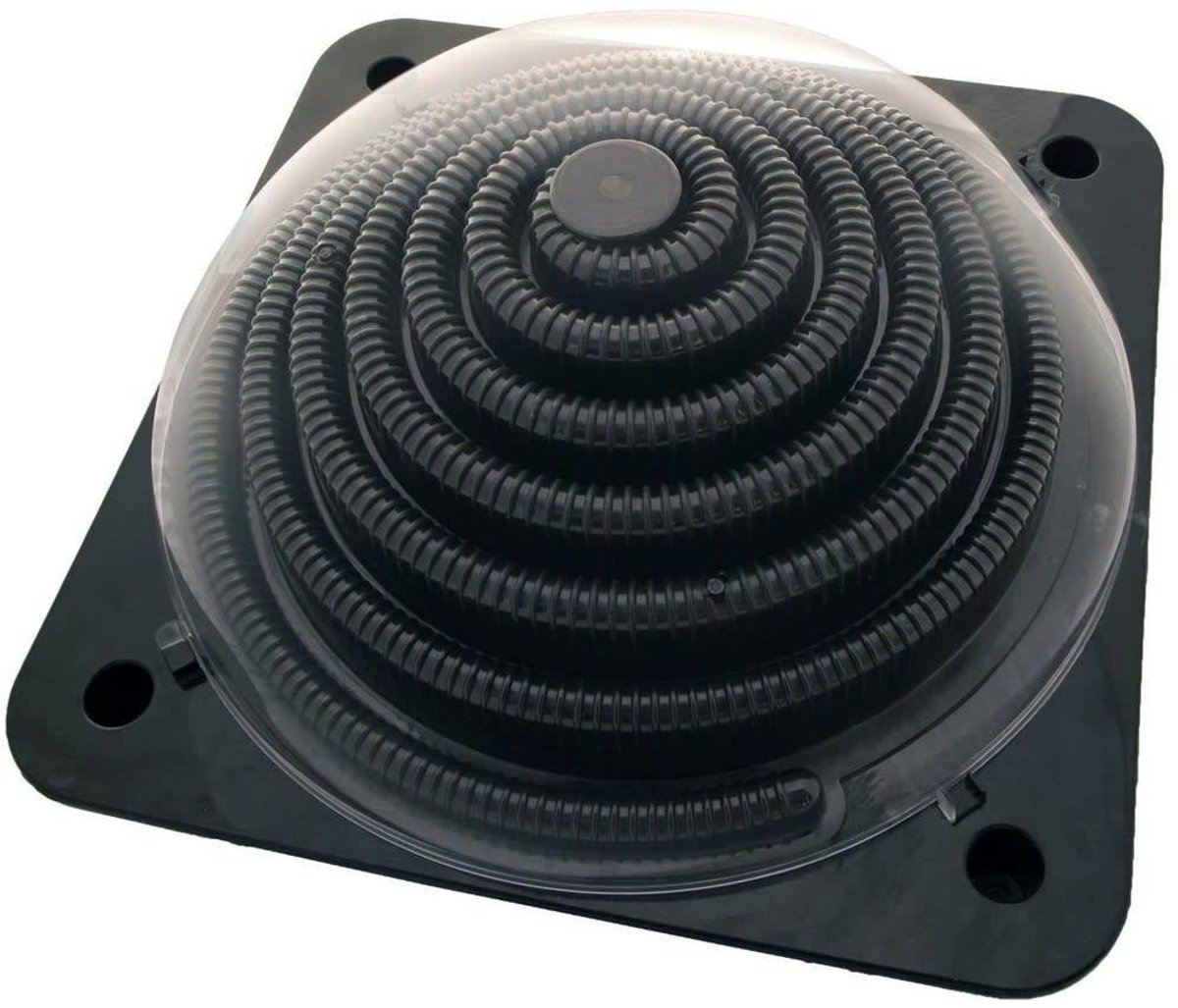 Aquaforte solar heater zwembad verwarming - 60 x 60 x 28 cm - voor zwembad van 6 tot 8000 liter