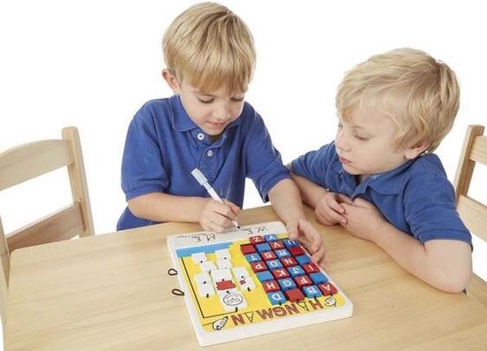 Thumbnail van een extra afbeelding van het spel Melissa & Doug Flip-to-Win Hangman Kinderen Woordbordspel