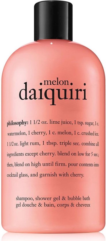 Philosophy Melon Daiguiri Shampoo, Shower Gel & Bubble Bath Badschuim 480 ml