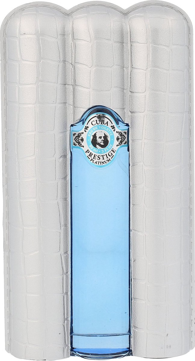 Cuba Prestige Platinum by Fragluxe 90 ml - Eau De Toilette Spray