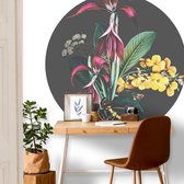 Behangcirkel Utopia 2 Dark grey 100 cm doorsnede