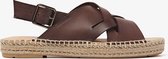 VIA VAI Mondi Libre Espadrilles - Bruin - Maat 41