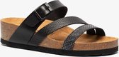 Hush Puppies dames bio slippers met sleehak - Zwart - Maat 41