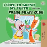English Croatian Bilingual Book for Children - I Love to Brush My Teeth Volim prati zube