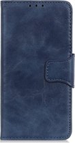 Shop4 - Geschikt voor Samsung Galaxy A72 Hoesje - Wallet Case Cabello Blauw