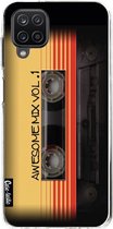 Casetastic Samsung Galaxy A12 (2021) Hoesje - Softcover Hoesje met Design - Awesome Mix Print