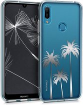 kwmobile telefoonhoesje voor Huawei Y6 (2019) - Hoesje voor smartphone - Palbomen design