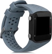 kwmobile bandje compatibel met Polar M400 / M430 - Armband voor fitnesstracker in donkergrijs - Horlogeband