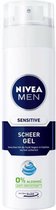 Nivea Scheergel Men – Sensitive , 200 ml - 1 stuks
