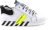 Shoesme UR21S017 urban veter schoenen wit / combi, ,29