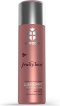 Bruisende Aardbeienwijn Waterbasis Glijmiddel - 100ml