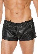 Versatile Shorts - Premium Leather - Black/Black -