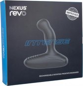 REVO INTENSE Waterproof Rotating Prostate Massager - Black