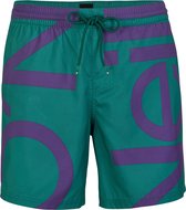 O'Neill Korte Broek Men Cali Zoom Green With Pink Or Purple M - Green With Pink Or Purple 50% Gerecycleerd Polyester, 50% Polyester Null