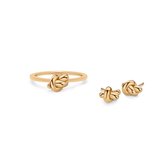 Melano Twisted Still Have Me sieraden set - dames - rosekleurig - maat 52