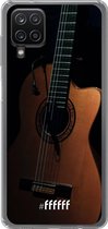 6F hoesje - geschikt voor Samsung Galaxy A12 - Transparant TPU Case - Guitar #ffffff