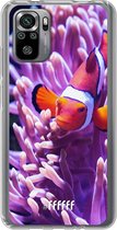 6F hoesje - geschikt voor Xiaomi Redmi Note 10S -  Transparant TPU Case - Nemo #ffffff