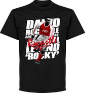 David Rocastle Legend T-Shirt - Zwart - Kinderen - 92/98