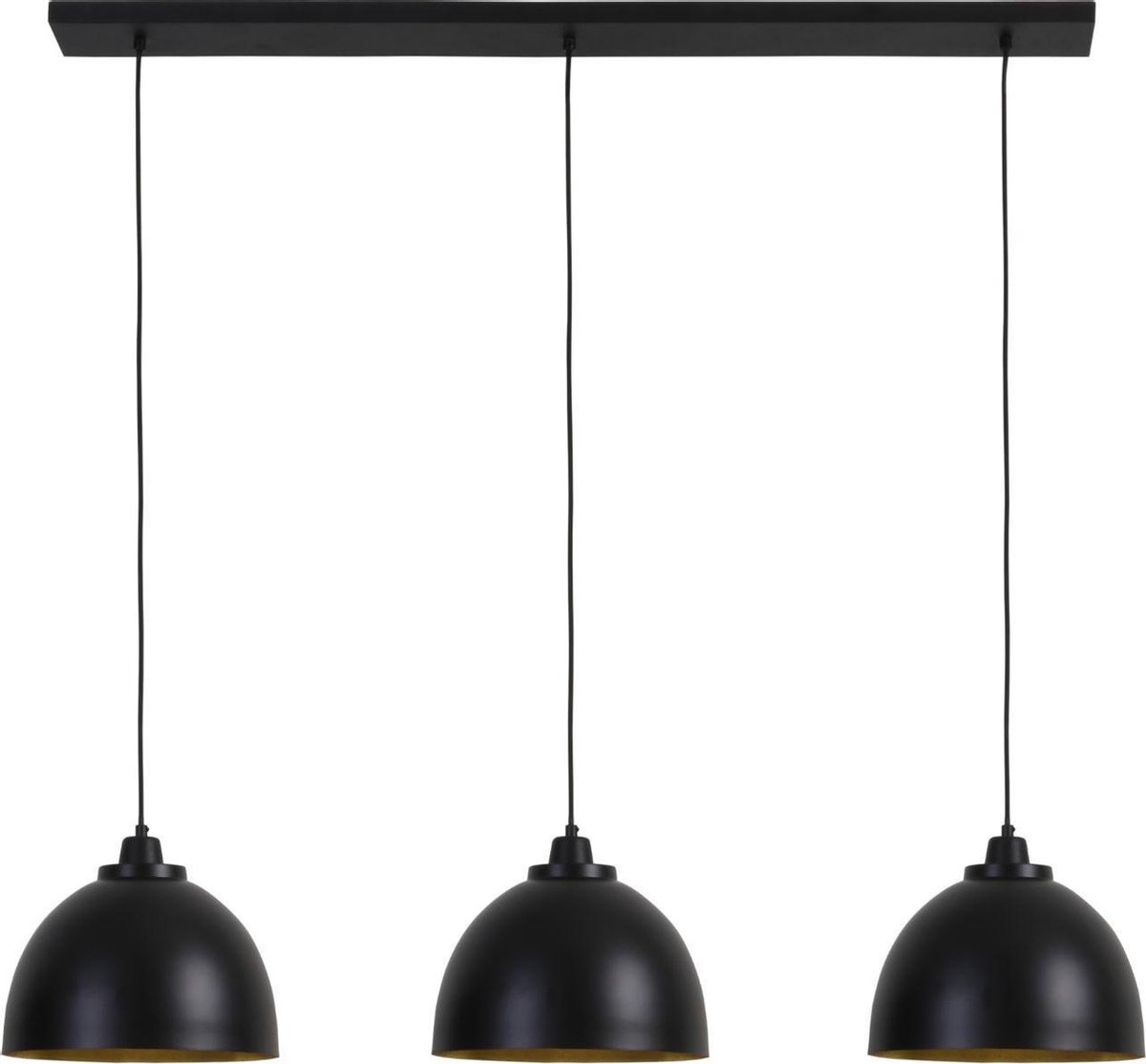 Light & Living Hanglamp Kylie - Zwart - 135x30x26cm - 3L - Modern -  Hanglampen... | bol.com