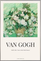 JUNIQE - Poster in kunststof lijst van Gogh - Still Life: Vase with