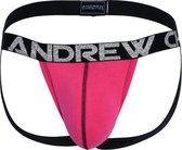 Andrew Christian Happy Jock w/ Almost Naked Roze - MAAT M - Heren Ondergoed - Jockstrap voor Man - Mannen Jock