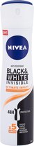 Nivea - Black & White Invisible Ultimate Impact - Antiperspirant ve spreji