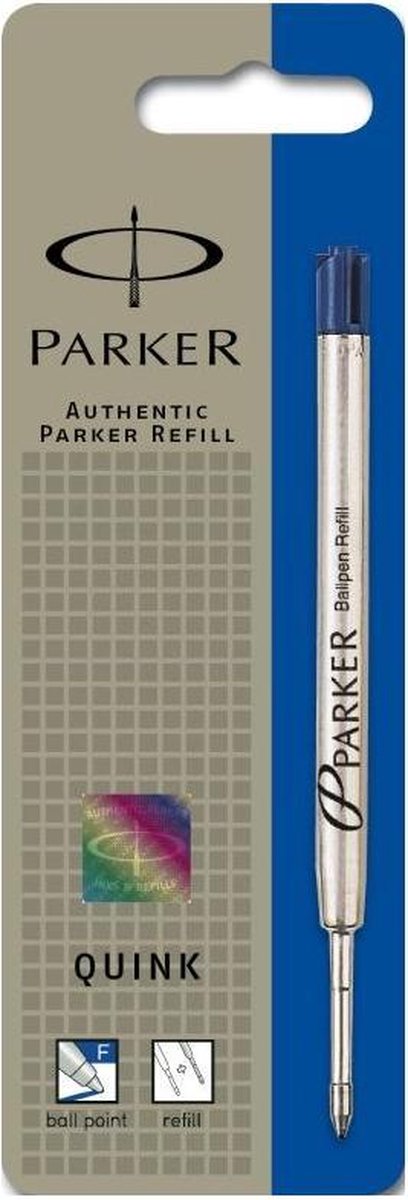 Parker Balpen Refill Blauw Fine