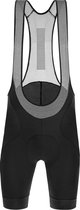 Santini Fietsbroek kort met bretels - koersbroek Zwart Heren - Karma Delta Bib-Shorts Gitevo Seat Pad Black - 3XL