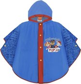 Perletti Regenponcho Paw Patrol Jongens Eva Rood/blauw 3-6 Jaar