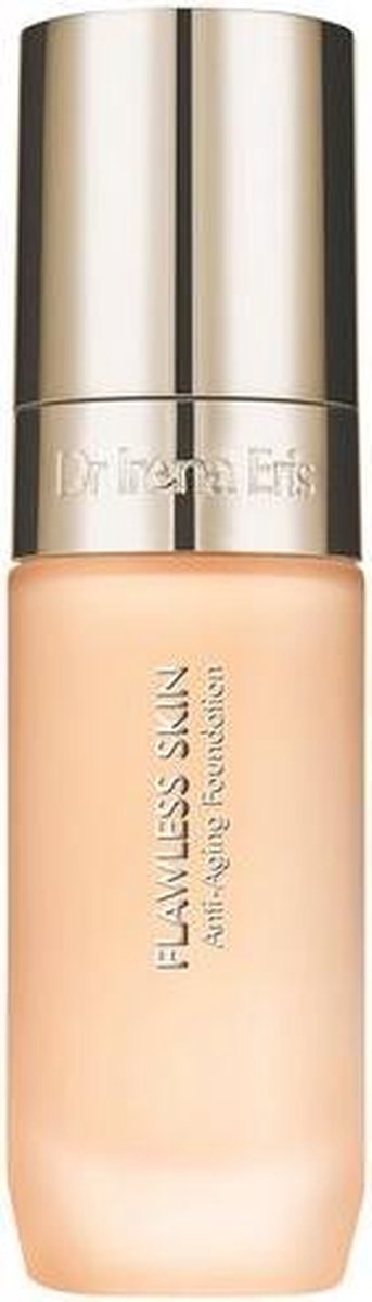 Dr Irena Eris Flawless Skin Anti-Aging Foundation Smooth & Firm Skin 30 ml - Kleur 020W Light Beige - Anti-Age Foundation - Egaliseert, Hydrateert En Verfijnt De Huid - Langhoudende Medium Tot Volledige Dekking Voor Een Gladde En Stralende Teint