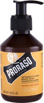 Proraso Baardshampoo Wood and Spice 200 ml.