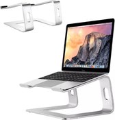 Universele aluminium Laptop Stand / Geschikt voor MacBook Stand - Zilver