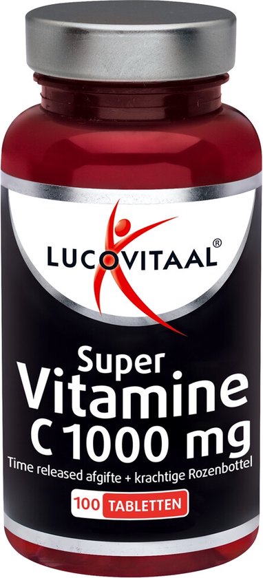 Lucovitaal Super Vitamine C 1000mg Time Released Voedingssupplement - 100...