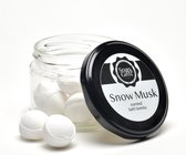 Soap & Gifts Mini Bruisballen Snow Musk 100 Gram Wit