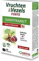 Ortis Darm Vruchten & Vezels Forte Tabletten Darmtransit