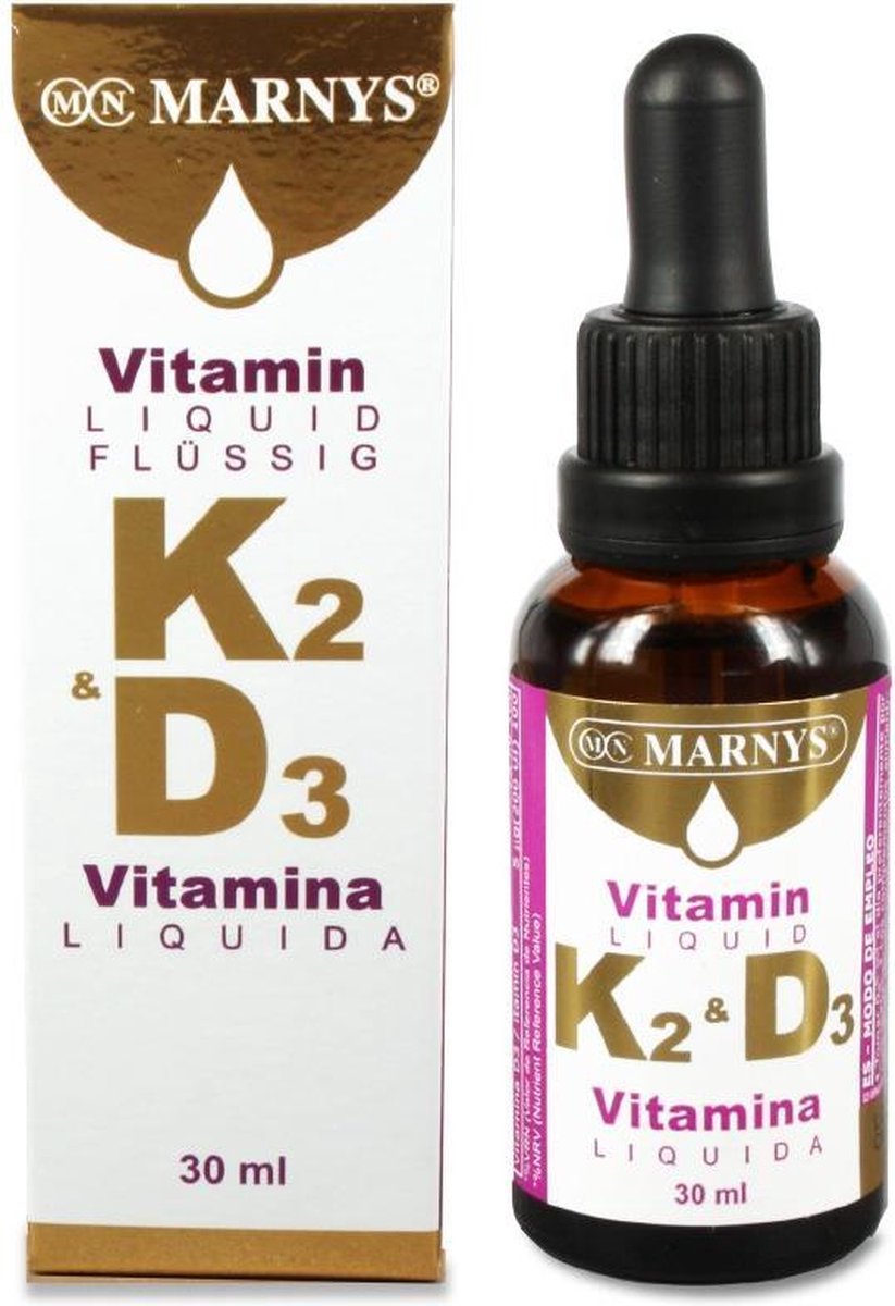Marnys Vitamina K2 D3 Liquida Pipeta 30ml
