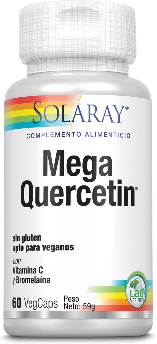 Solaray Mega Quercetin 600 Mg 60 Vcaps