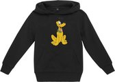 Disney Mickey Mouse Kinder hoodie/trui -Kids 158- Pluto Pose Zwart