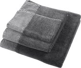 VTWonen - Stone Wash - Washandje - 16x21 cm  Antraciet