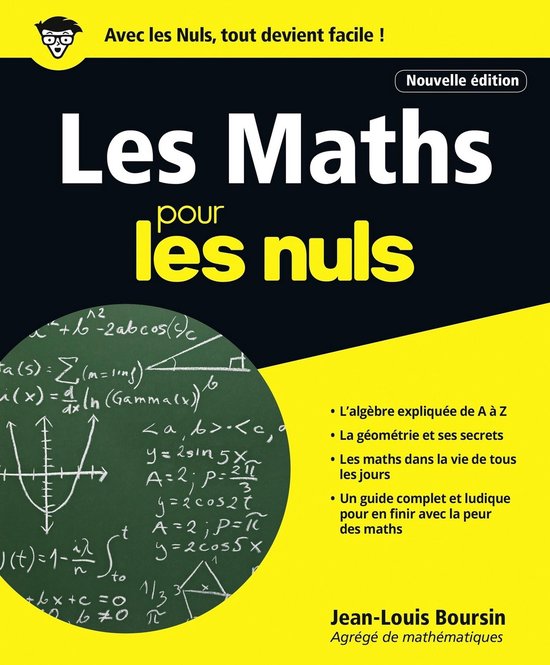 Pour les nuls - Les maths Pour les Nuls NE - cover