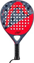 Head Evo Delta padel racket rood - incl. Hoes
