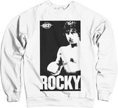 Rocky Sweater/trui -S- Vintage Photo Wit