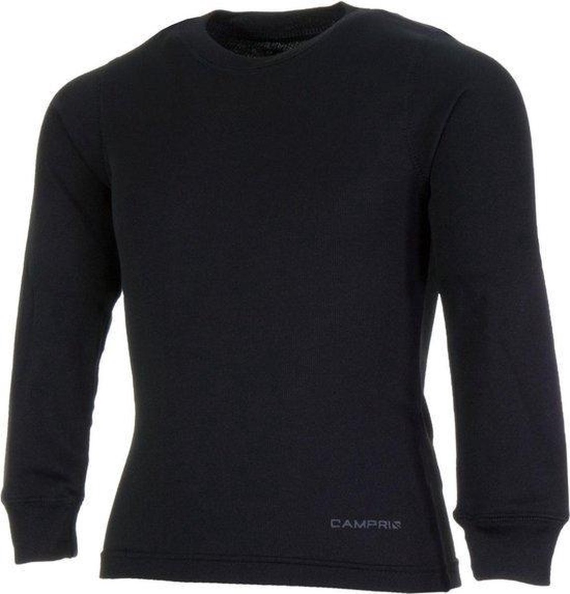 Campri Thermoset shirt + broek - Maat 104 - Unisex - zwart