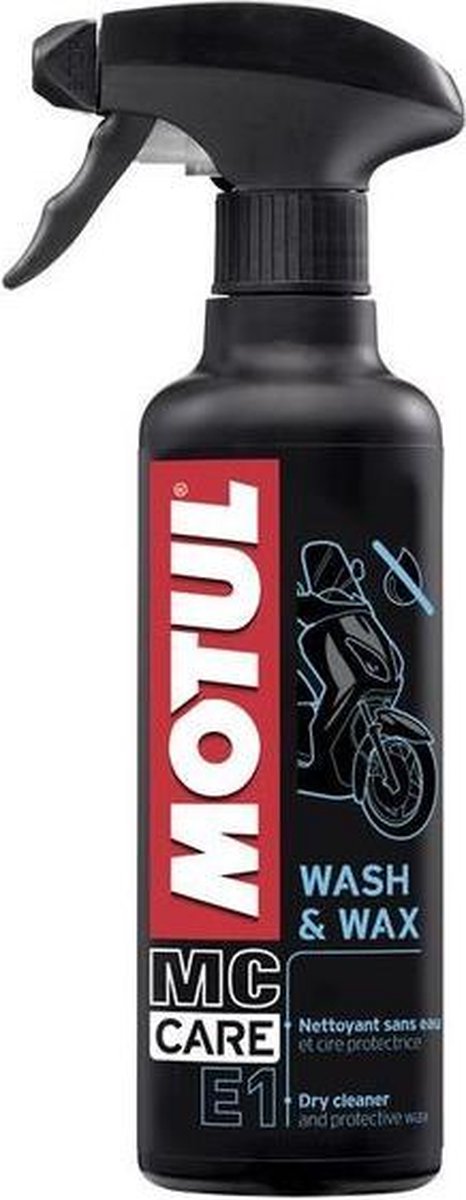 Motul E1 Wash & Wax schoonmaakspray