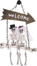 Skelet Welcome Natuur 40x20xh64cm Kunststof