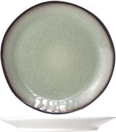 Fez Green - Dessertbord - D225cm - Keramiek - (set van 6)