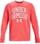 Under Armour Rival Terry heren sportsweater rood