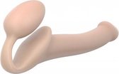 Strap On Me - Strapless Voorbind Dildo - Maat M - Beige - Beige - Sextoys - Dildo's  - Toys voor dames - Strap on