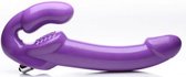 Revolver Vibrerende Strapless Strap-On XXL - Paars - Paars - Sextoys - Koppel Toys - Vibo's - Vibrator Speciaal